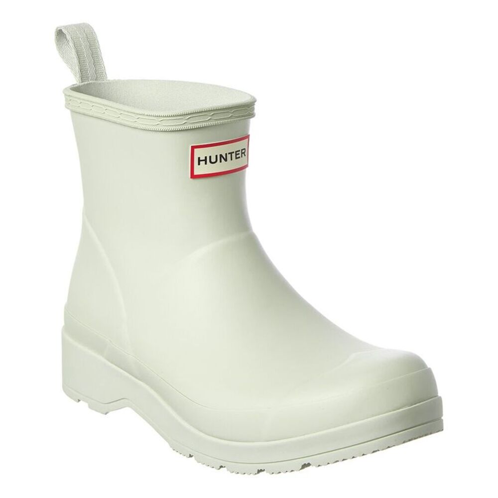 Hunter Play Short Scoop Bottom Rain Bootie, Green